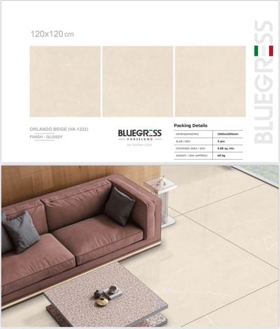 Gạch 120x120 Nhập khẩu Ấn Độ 1232
