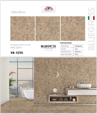 Gạch 120x120 Nhập khẩu Ấn Độ 1255
