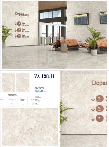 Gạch 120x180 Nhập khẩu Ấn Độ 128.11