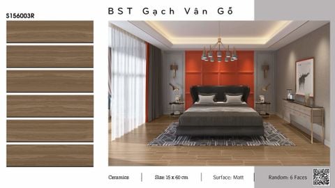 Gạch 15x60 Ý Mỹ S156003R