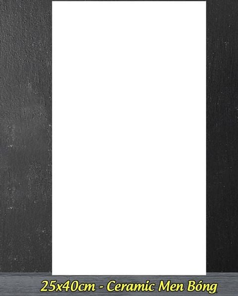 Gạch 25x40 Prime 9200 trắng trơn