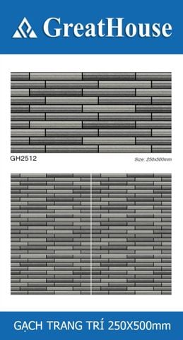 Gạch 25x50 Cosevco GH2512 trang trí