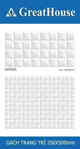 Gạch 25x50 Cosevco GH2522 trang trí