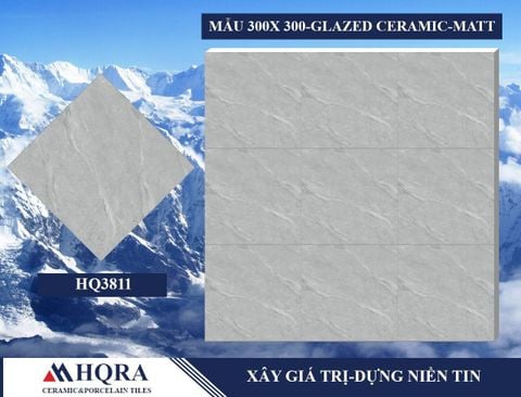 Gạch 30x30 Thanh Hà HQ3811 mờ