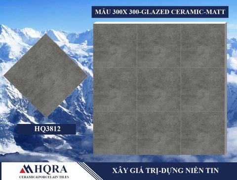 Gạch 30x30 Thanh Hà HQ3812 mờ