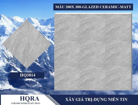 Gạch 30x30 Thanh Hà HQ3814 mờ