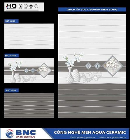 Gạch 30x60 BNC 36108 36108D 36109