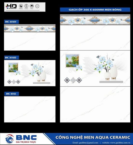 Gạch 30x60 BNC 36163 36165D 36165V
