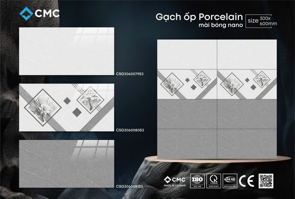 Gạch 30x60 CMC CSG3060079S3 CSG3060080S3 CSG3060081S3