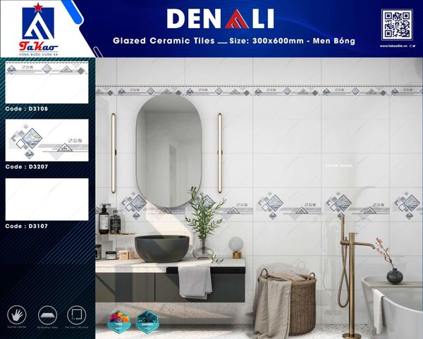Gạch 30x60 Takao D3107 D3108 D3207