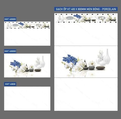 Gạch 40x80 Thế Giới 40808 40808D 40808V