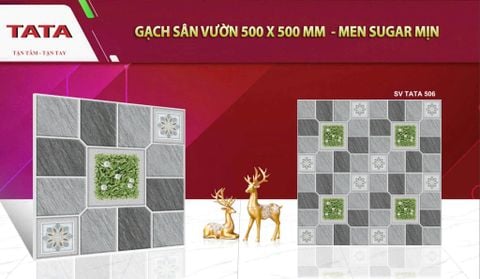 Gạch 50x50 BNC TATA 506 sân vườn