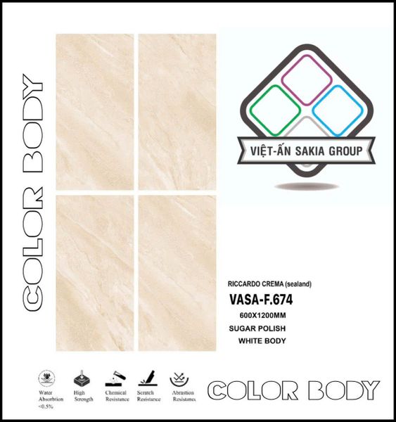 Gạch 60x120 Nhập Khẩu Ấn Độ F.674