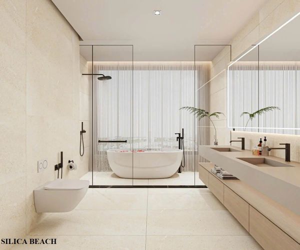 Gạch 60x120 Nhập Khẩu Ấn Độ SILICA_BEACH