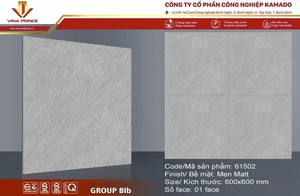 Gạch 60x60 KAMADO 61502