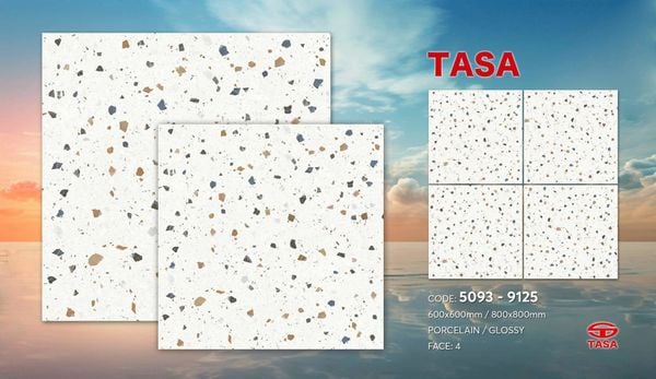 Gạch 60x60 Tasa 5093 terrazo