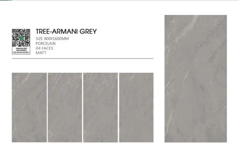 Gạch 80x160 Nhập Khẩu Ấn Độ ARMANI_GREY