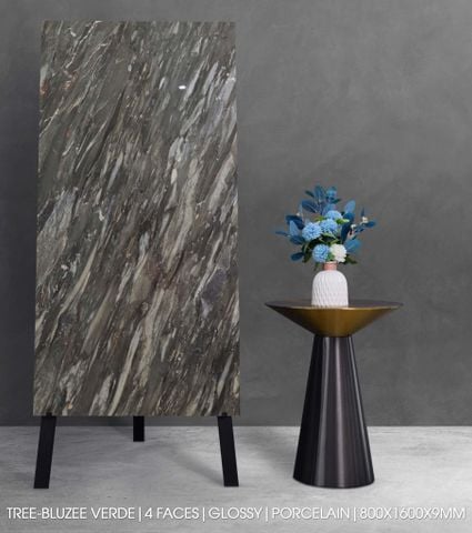 Gạch 80x160 Nhập khẩu Ấn Độ TREE-BLUZEE VERDE