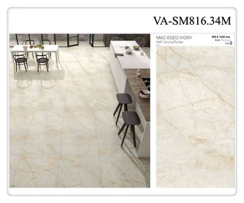 Gạch 80x160 Nhập Khẩu Ấn Độ SM816.34M