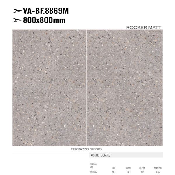 Gạch 80x80 Nhập Khẩu Ấn Độ BF.8869M