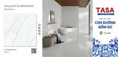 Gạch 80x80 Tasa 01.TBR80.0703 BST Con đường gốm sứ