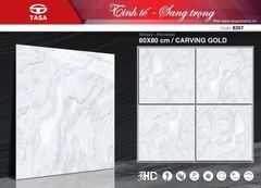 Gạch 80x80 Tasa 8357 carving gold
