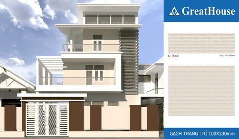 Gạch 10x33 Cosevco GH1303 trang trí