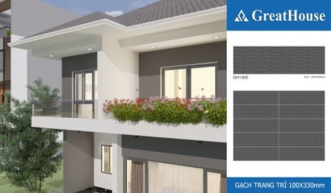 Gạch 10x33 Cosevco GH1305 trang trí