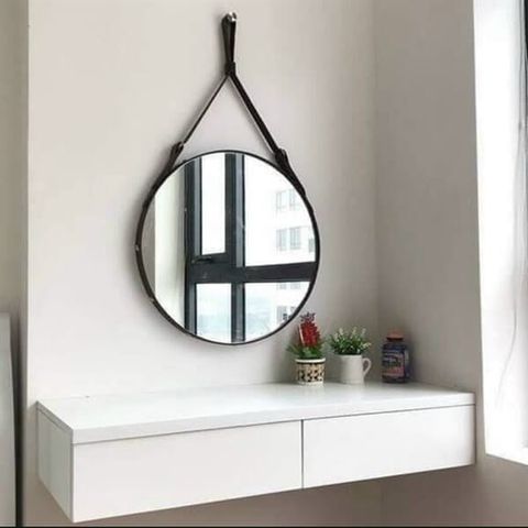 Gương dây da D60