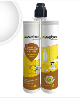 Keo chà ron 2 thành phần webercolor shine