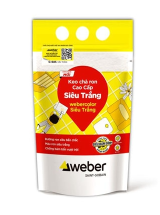 Keo chà ron Weber G-68S nội ngoại thất:Trắng