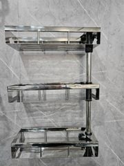Kệ xoay 180 độ inox 304