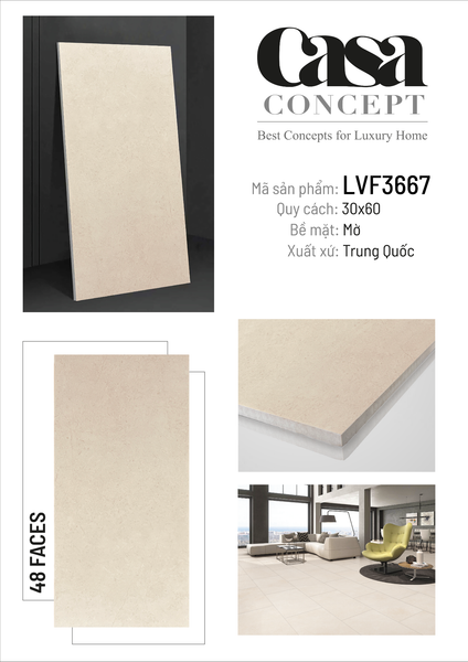 Gạch 30x60 Nhập Khẩu Trung Quốc LVF3667
