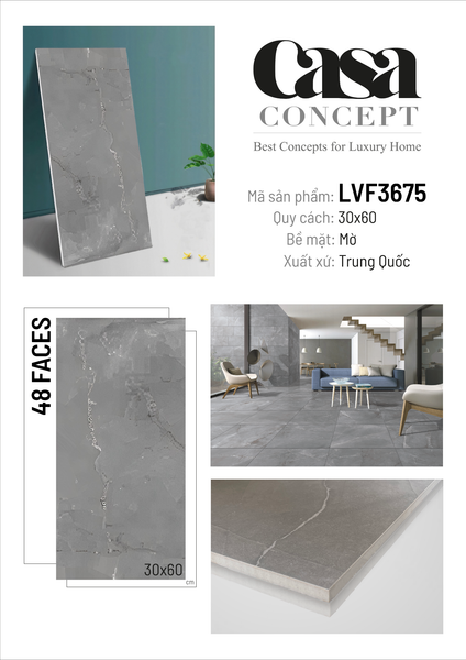 Gạch 30x60 Nhập Khẩu Trung Quốc LVF3675