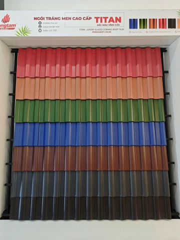 Ngói sóng tráng men Đồng Tâm