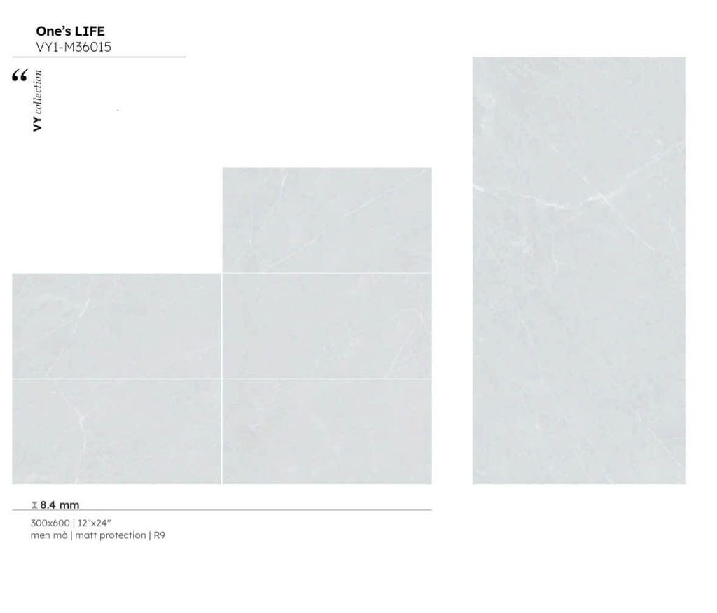 Gạch 30x60 Việt Ý VY1-M36015 VY1-M36016