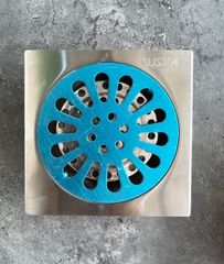 Phễu thoát sàn KENDURA 12x12 D60 đuôi đồng