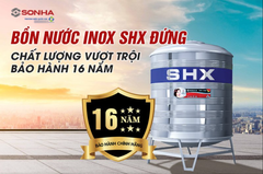 Bồn inox Sơn Hà-SHX