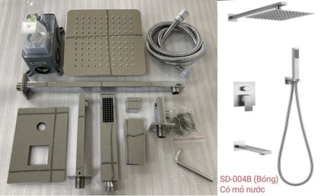 Sen cây âm tường KENDURA inox 304 bóng