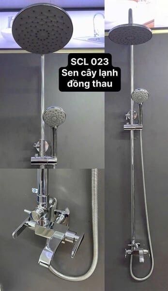 Sen cây lạnh đồng thau bóng SCL 023