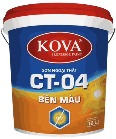 Sơn ngoại thất cao cấp KOVA CT-04 Bền Màu