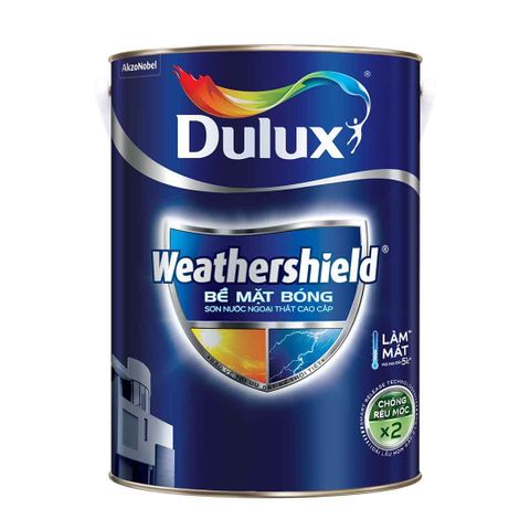 Sơn ngoại thất Dulux Weathershield bóng BJ9
