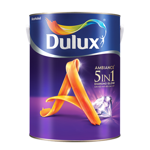 Sơn nội thất Dulux Ambiance 5In1 bóng mờ 66A