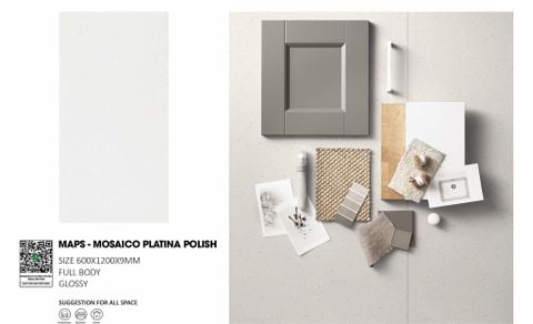 Gạch 60x120 Nhập khẩu Ấn Độ MOSAICO_PLATINA_POLISH