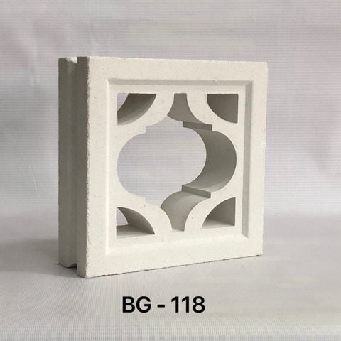 Gạch bông gió 118 19x19x6.5 4v/T