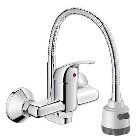 Vòi bếp nóng lạnh gắn tường Viglacera VG712