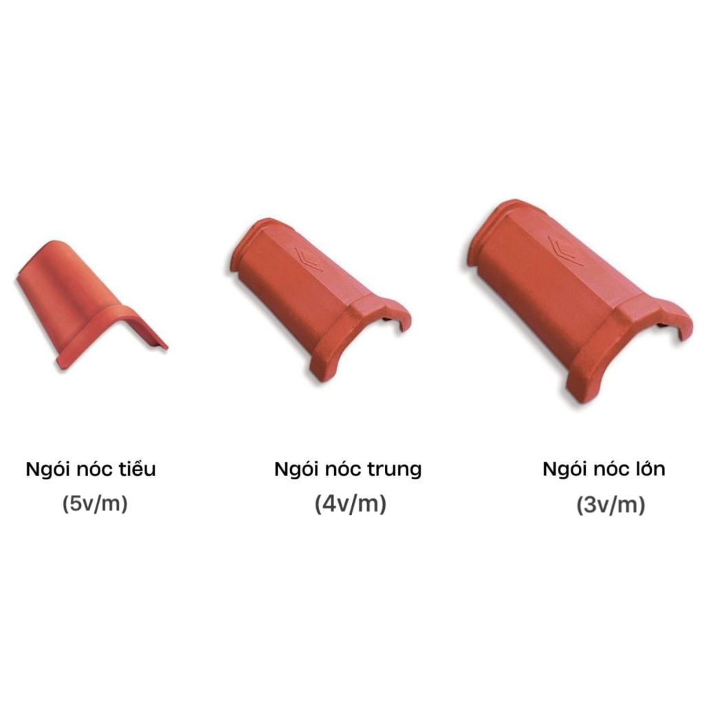 Ngói nóc trung Viglacera Hạ Long