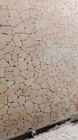 Đá rối vàng mịn 50kg/bao quy đổi 1m²