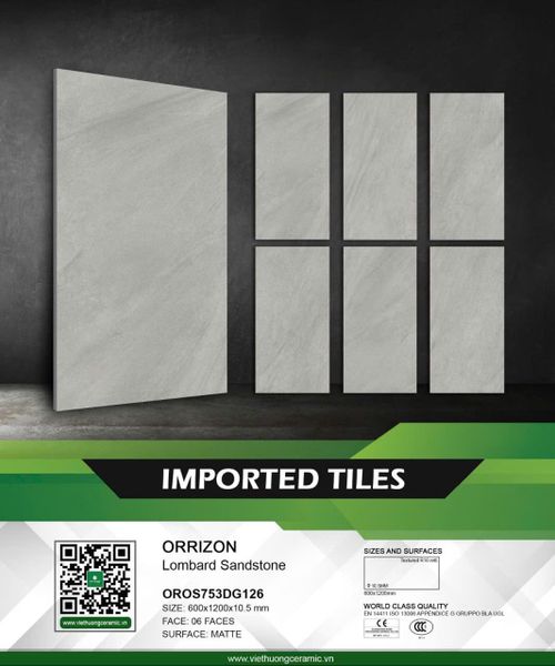 Gạch 60x120 Nhập khẩu Trung Quốc OROS753DG126
