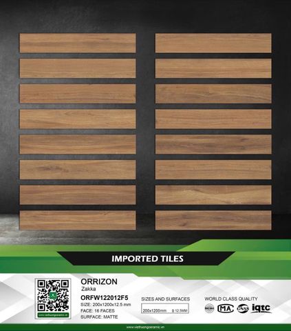 Gạch 20x120 Nhập khẩu Trung Quốc ORFW122012F5